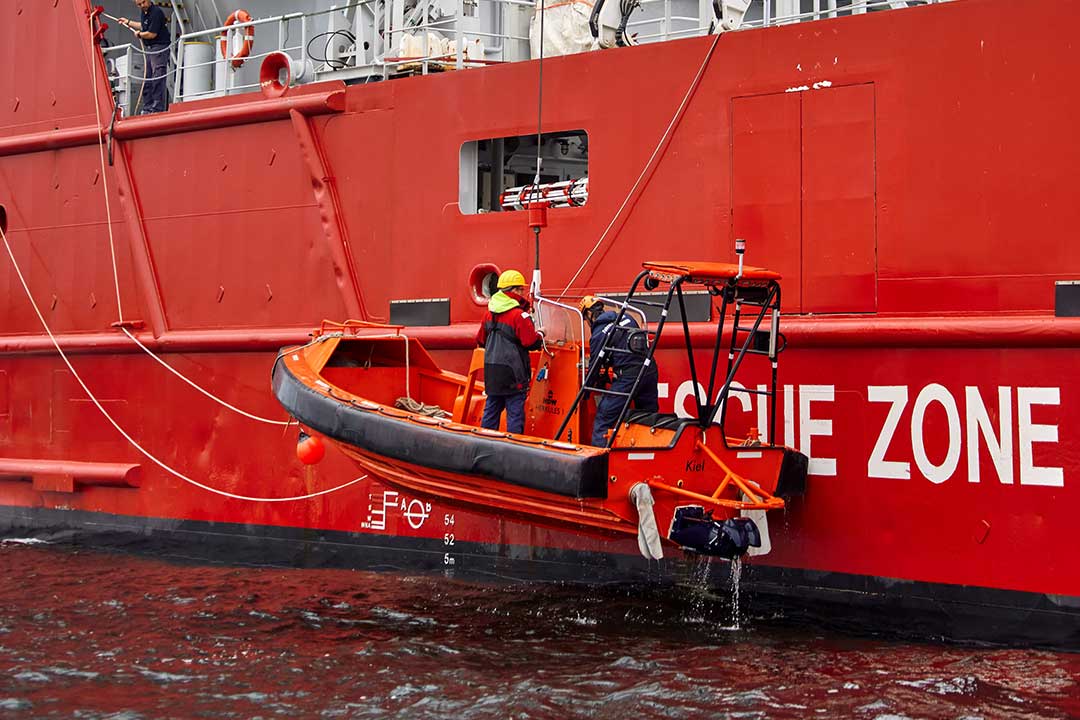 Der Einsatz der Rettungsboote hat viele Gründe und findet oft mehrmals täglich statt.