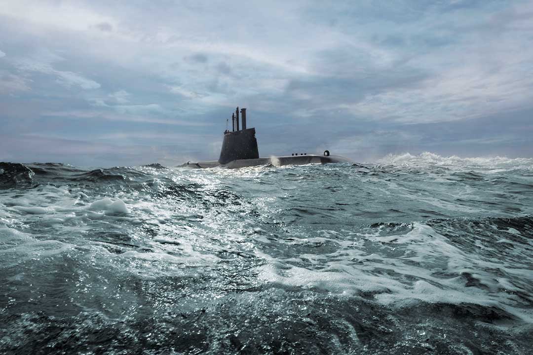 Im Verlauf der U-Boot-Erprobung werden die Tests bei Seegang und Wind immer anspruchsvoller.