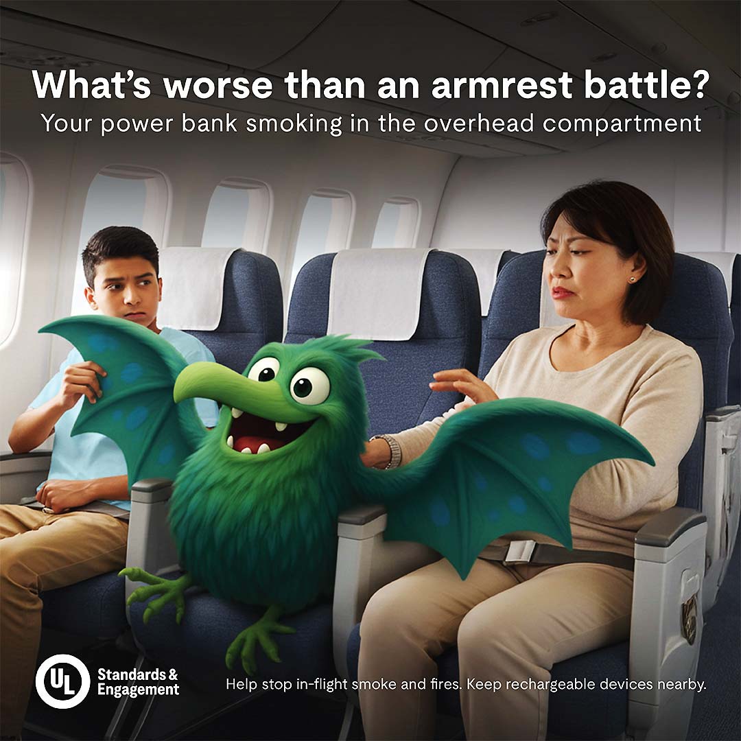 Motiv mit grünem Drachen der "Awareness Campaign"