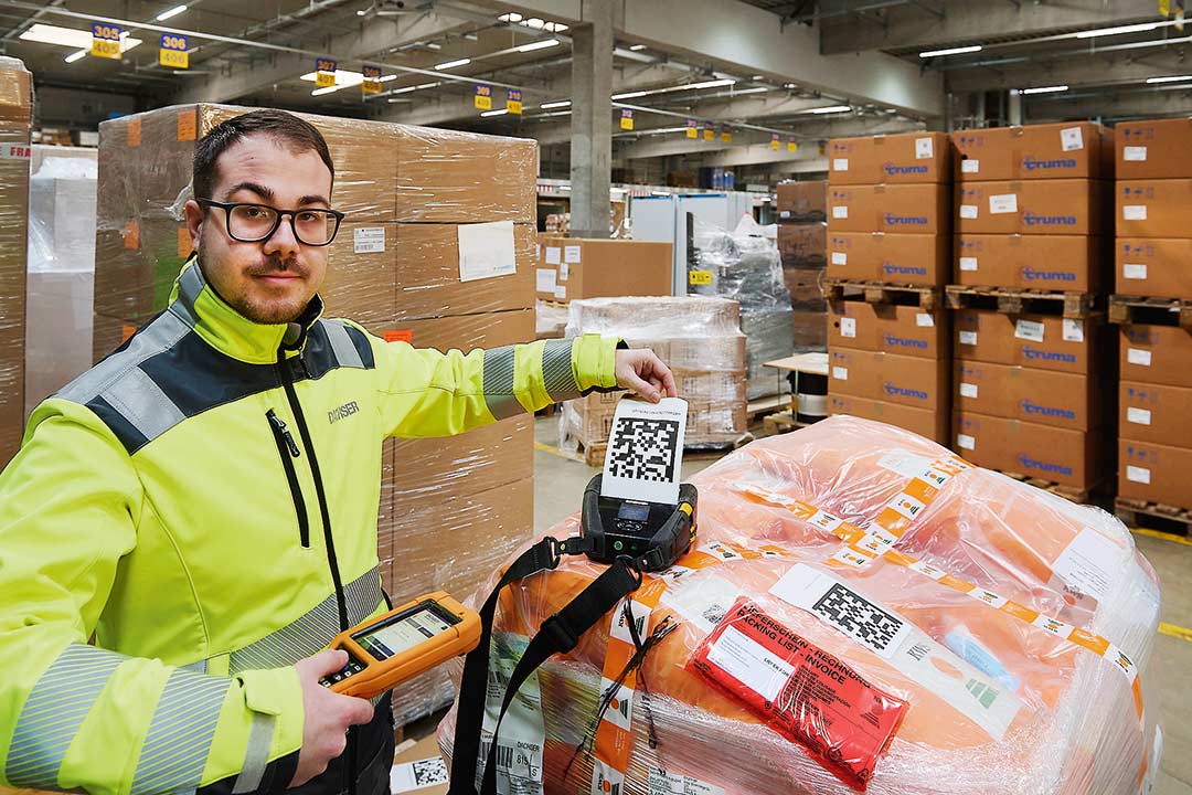 Befindet sich noch kein Code auf dem Packstück, kann man ihn nachträglich generieren.